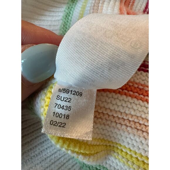 Loft Rainbow Striped Tank Size XSP - Picture 5 of 6